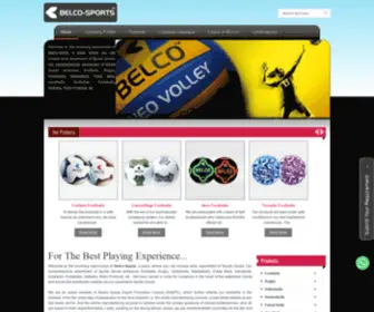 Belcosports.in(Outdoor Sports Goods manufacturers) Screenshot