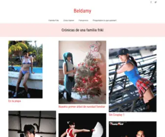 Beldamy.com(Una frikifamilia feliz) Screenshot