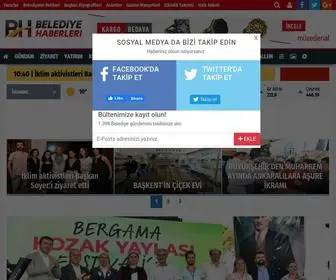 Belediyehaberleri.com.tr(Belediyeler Haber Platformu) Screenshot
