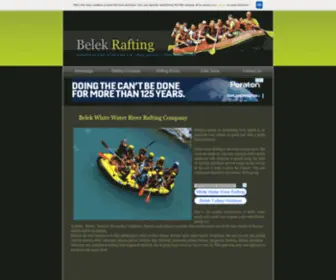 Belekrafting.com(Belek White Water River Rafting Tours Company Turkey) Screenshot