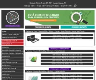 BelemGrafica.com.br(Belém Gráfica) Screenshot