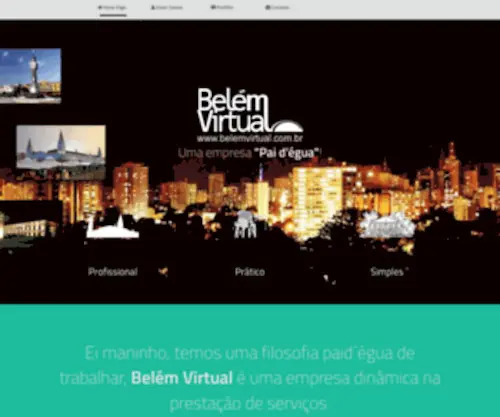 Belemvirtual.com.br(Belém) Screenshot