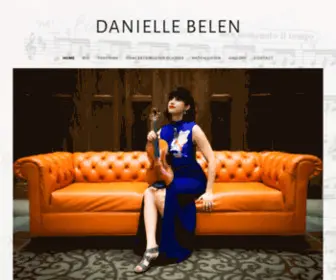 Belenviolin.com(DANIELLE BELEN) Screenshot