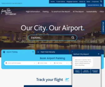 Belfastcityairport.com(George Best Belfast City Airport (BHD)) Screenshot