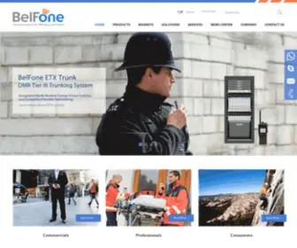 Belfone.com(Best Two Way Radio Walkie Talkie) Screenshot