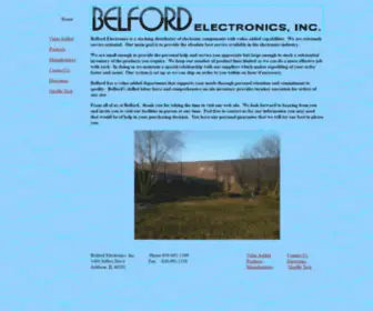 Belfordelect.com(Belford Electronics) Screenshot