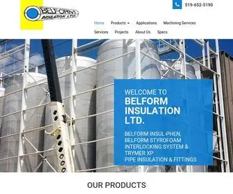 Belform.com(Belform Insulation ltd) Screenshot