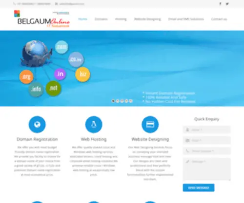 Belgaumit.com(Web designing) Screenshot