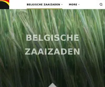 Belgianseeds.com(Home Belgische zaaizaden) Screenshot