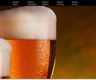 Belgianshop.com(Purchase belgian fruit beer) Screenshot