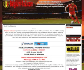 Belgium-1X2.com Screenshot