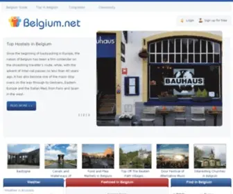 Belgium.net(The Guide to Belgium) Screenshot