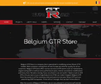 BelgiumGtrStore.com(Belgium GTR Store) Screenshot