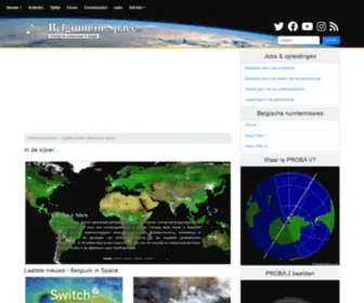 Belgiuminspace.be(Laatste nieuws) Screenshot