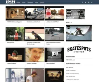Belgiumskatemedia.com(Belgium Skate Media) Screenshot