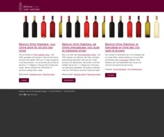 Belgiumwinewatchers.com(Belgium Wine Watchers) Screenshot