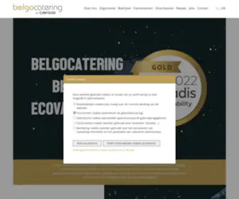 Belgocatering.be(Bedrijfscatering en hospitality services op evenementen) Screenshot