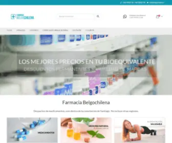 Belgochilena.cl(Farmacia Belgo) Screenshot