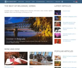 Belgrade-Beat.com(Belgrade hotels) Screenshot