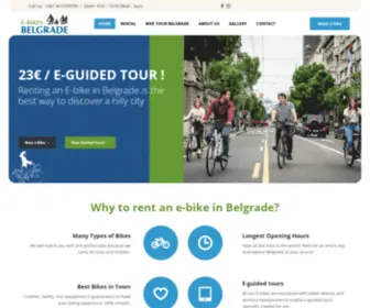 Belgrade-Ebikes.rs(Enjoy the first E) Screenshot