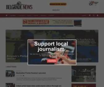 Belgrade-News.com(The belgrade news) Screenshot