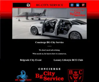 Belgradeservices.com(Luxury Lifestyle Private Members BCE Club) Screenshot