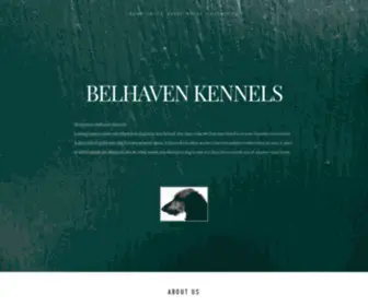 Belhavenkennels.com(Belhaven Kennels) Screenshot