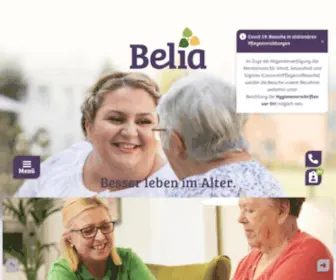 Belia.de(Belia Seniorenresidenzen) Screenshot