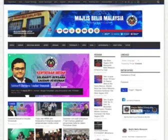 Belia.org.my(MENGGERAK BELIA MALAYSIA) Screenshot