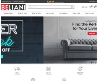 Beliani.ca(Furniture, lamps & accessories up to 70% off) Screenshot