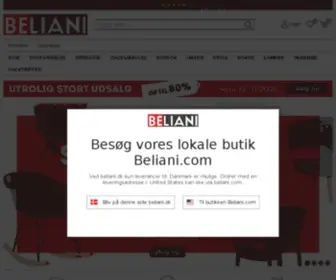 Beliani.dk(Møbler) Screenshot