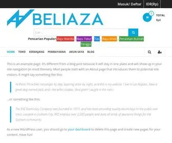 Beliaza.com(BELIAZA) Screenshot