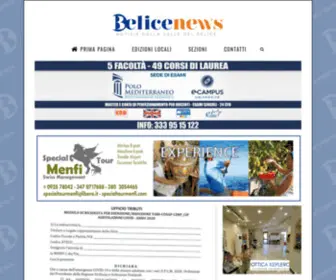Belicenews.it(Notizie da menfi) Screenshot