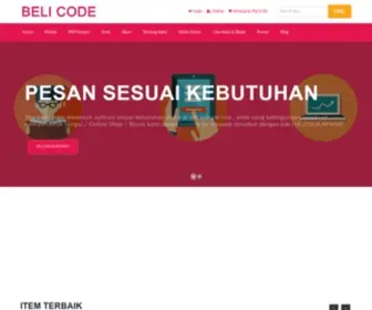 Belicode.com(Jual Source Code) Screenshot