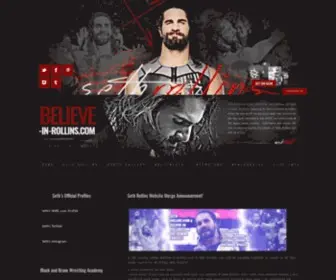 Believe-IN-Rollins.com(Your Most Dedicated Source for Seth Rollins) Screenshot