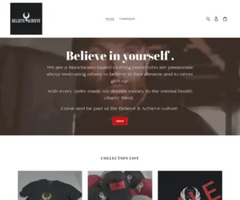 Believe2Achieveclothing.co.uk(Believe To Achieve Culture) Screenshot