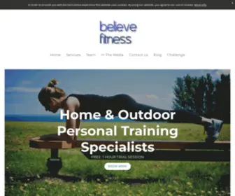 Believefitness.co.uk(Personal Training Services) Screenshot