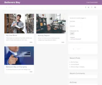 Believersbay.com(Believers Bay) Screenshot