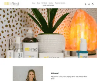 Beliftedskincare.com(BElifted Skincare) Screenshot