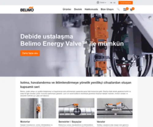 Belimo.com.tr(Belimo Ana Sayfa) Screenshot