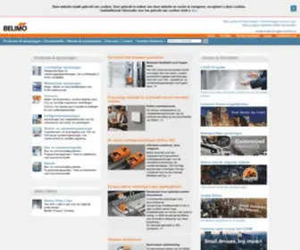 Belimo.nl(Home) Screenshot