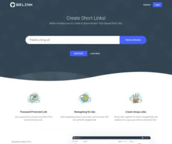 Belink.me(Free Link Shortener) Screenshot