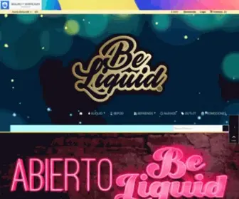 Beliquid.org(BeLiquid Store México) Screenshot