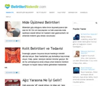 Belirtilerinelerdir.com(Belirti) Screenshot