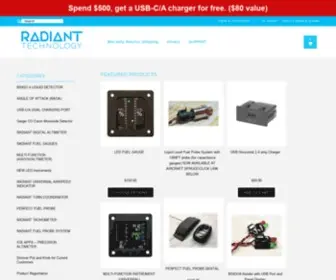Beliteaircraftstore.com(Radiant Instruments) Screenshot
