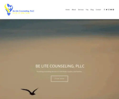 Belitecounseling.com(Be Lite Counseling) Screenshot