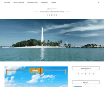 Belitunginfo.com(Portal Informasi Pulau Belitung Terlengkap) Screenshot