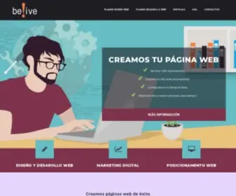 Belive.com.do(Diseño de páginas web y manejo de redes sociales en Santo Domingo) Screenshot