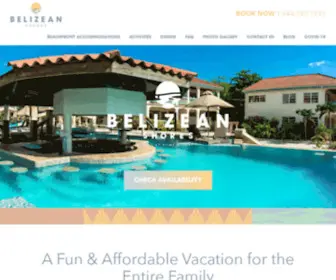 Belizeanshores.com(Belize Resort) Screenshot