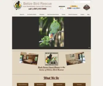 Belizebirdrescue.com(Belize Bird Rescue) Screenshot